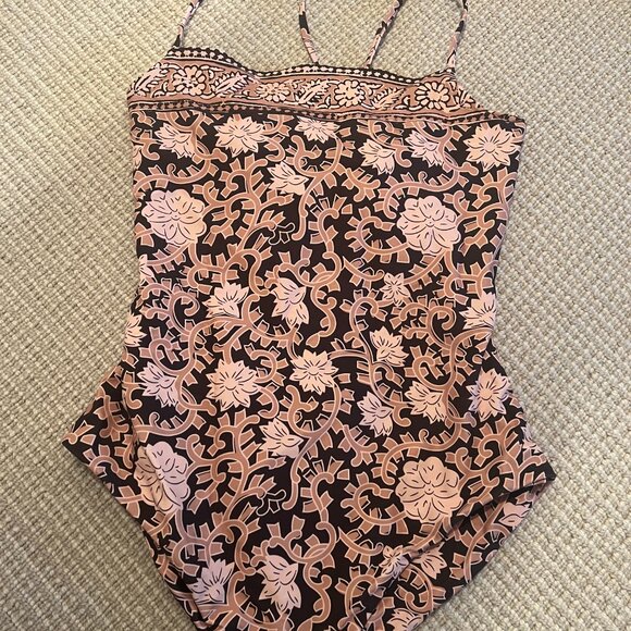 Sea Irina One Piece Swimsuit | Pink/Floral - Picture 1 of 7